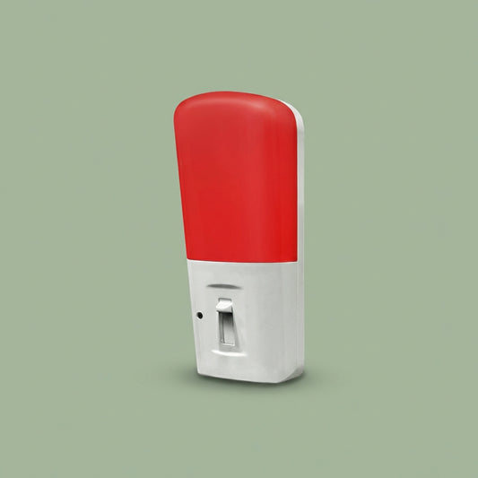 The Nocturnal Guard: A Red-Light Nightlight